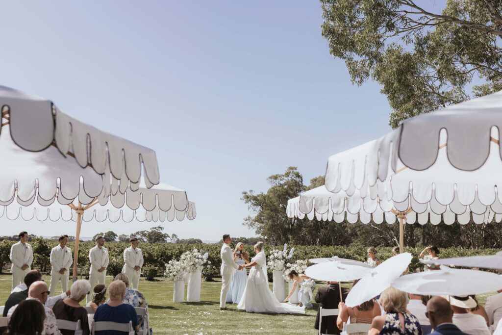 Lake Breeze Wines Langhorne Creek Wedding Venue suitable for ceremony and receptions with indoor and outdoor space for marquees on the Fleurieu Peninsula.