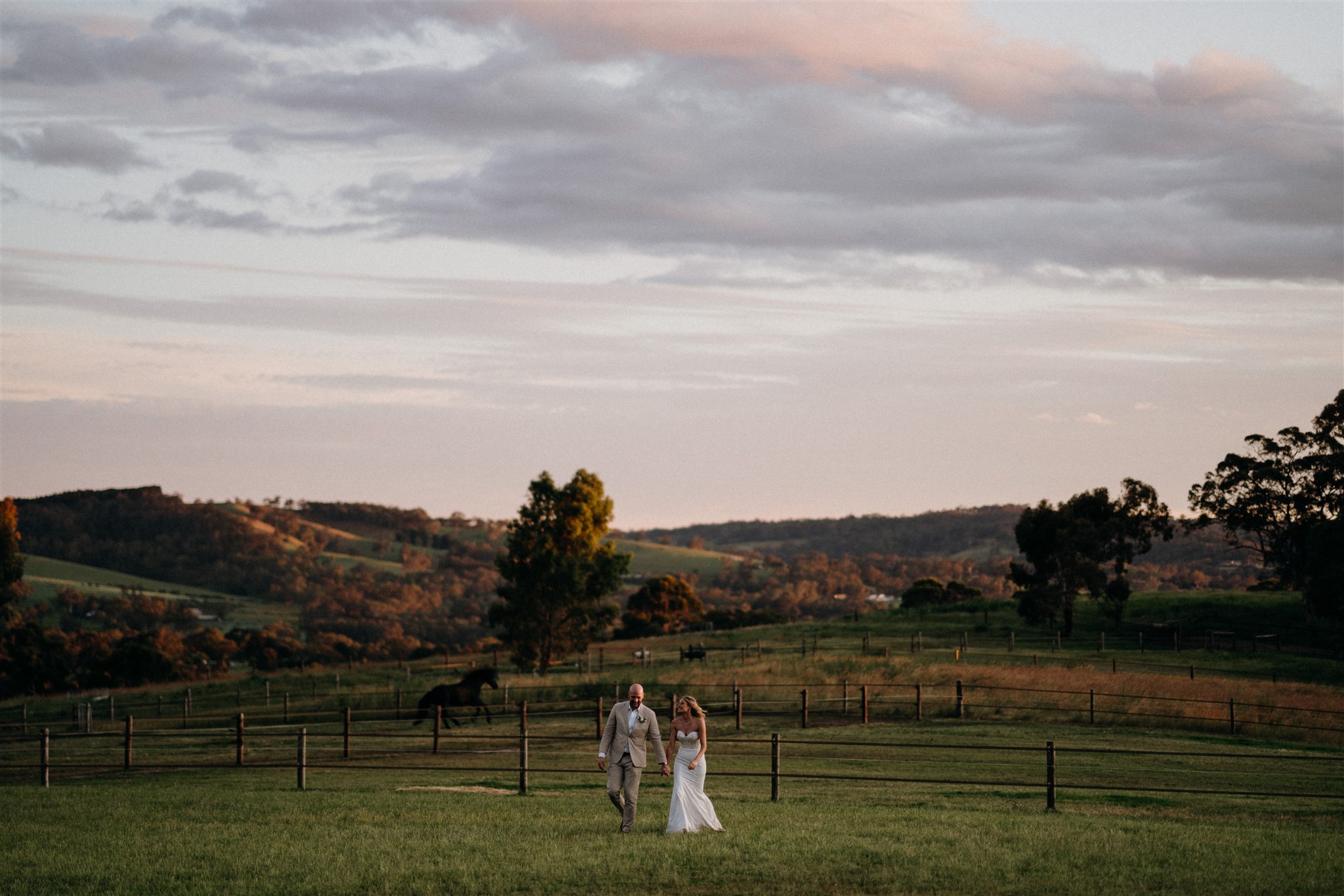 Secret Horse Stud, Brin Farm, Wedding Venue located just around the corner from Clarendon, Kuitpo Forest and Kangarilla offering flexible spaces, BYO alcohol, catering and suppliers.