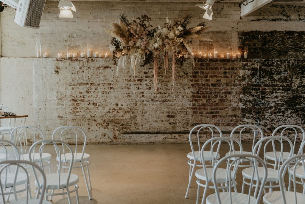 Chateau Apollo, rustic industrial wedding venue in the heart of Adelaide's CBD.