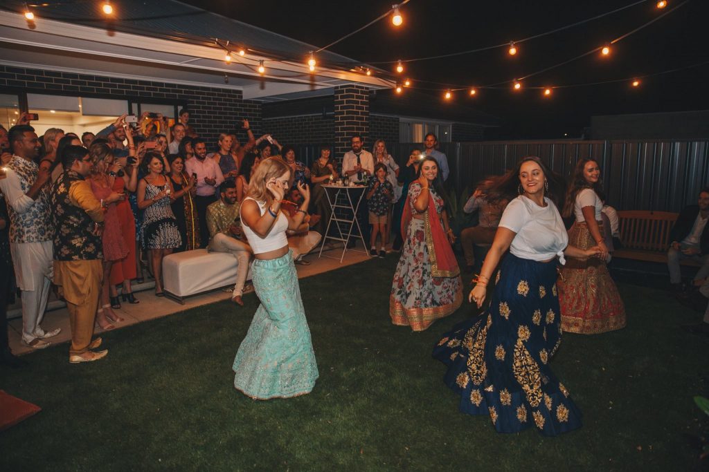 Real Wedding Blog, Paige and Raven. Three day Indian Wedfestival hosted at their home, Adelaide Botanic Gardens and the Hotel Richmond over three days.