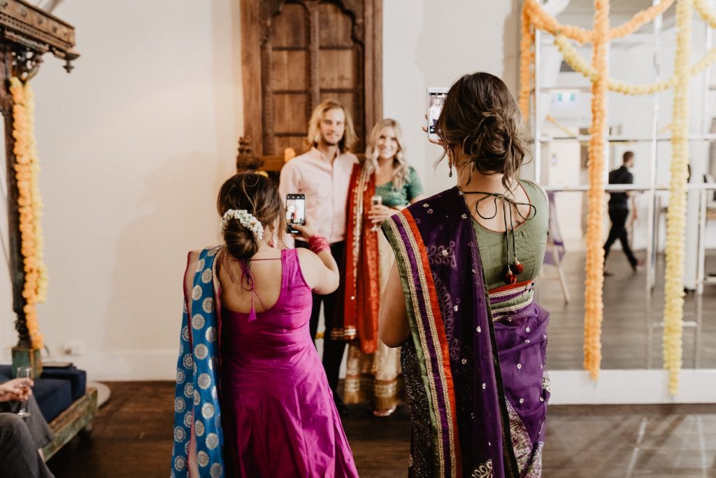 Real Wedding Blog, Paige and Raven. Three day Indian Wedfestival hosted at their home, Adelaide Botanic Gardens and the Hotel Richmond over three days.