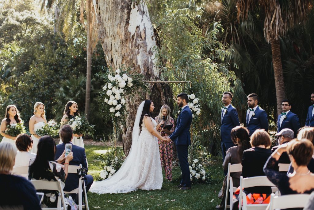 Real Wedding Blog, Paige and Raven. Three day Indian Wedfestival hosted at their home, Adelaide Botanic Gardens and the Hotel Richmond over three days.