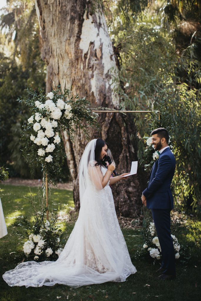 Real Wedding Blog, Paige and Raven. Three day Indian Wedfestival hosted at their home, Adelaide Botanic Gardens and the Hotel Richmond over three days.