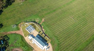 Fox Gordon Wines, Kuitpo Forest, McLaren Vale. Wedding venue offering incredible views and a space that allows for marquees