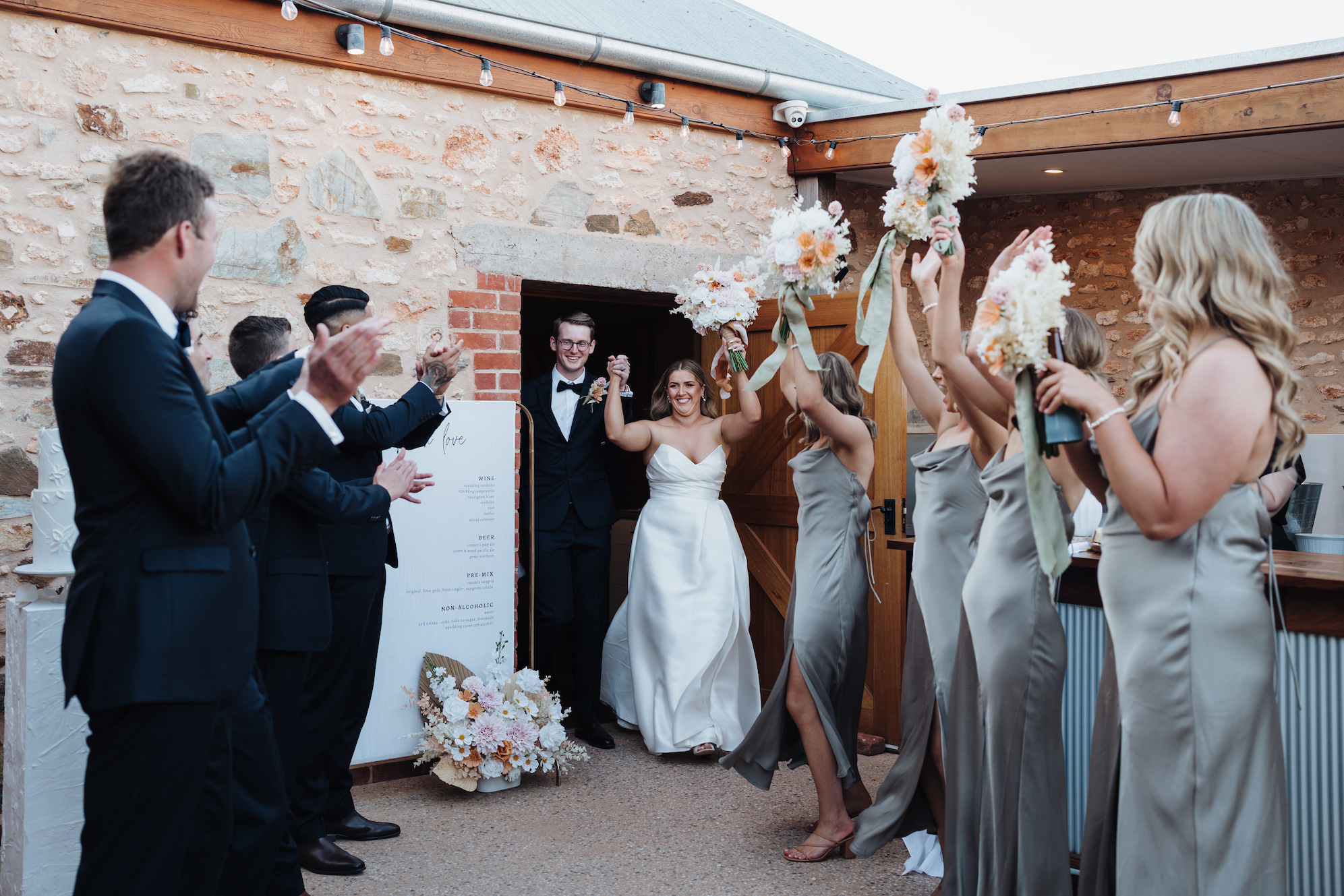 Barns of Freeling, Barossa Valley Barn, Event and Wedding Venue offering a beautiful indoor and outdoor spaces for ceremony and reception and accommodation. All fully flexible in both catering and drinks.