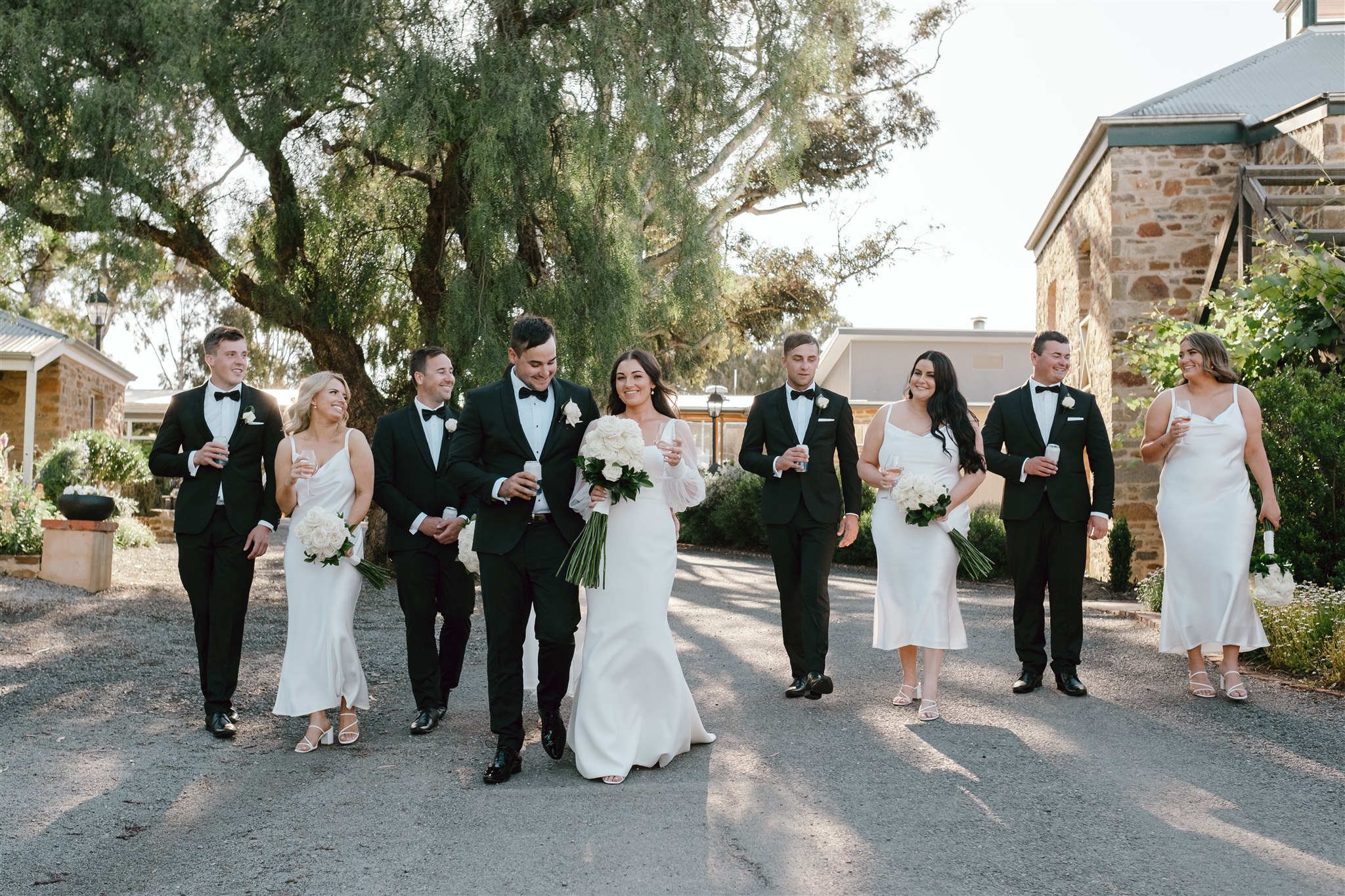 Pikes Clare Valley, winery and brewery wedding venue, ideal for small or large ceremonies and receptions, on site award winning Slate restaurant and vineyard views