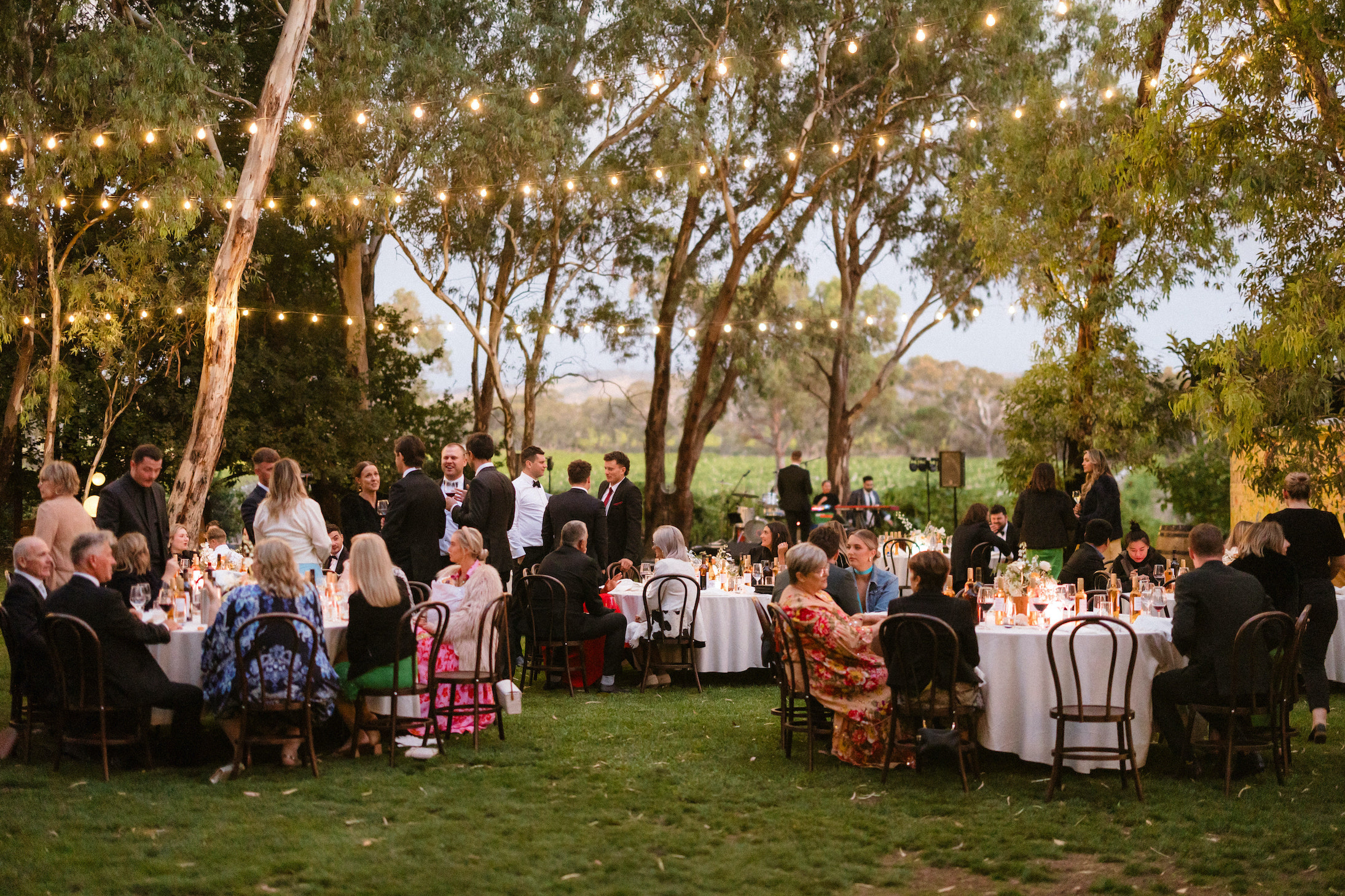 Woodstock, a full-service winery venue in McLaren Flat with quiet and natural ceremony spaces and log cabin accommodation