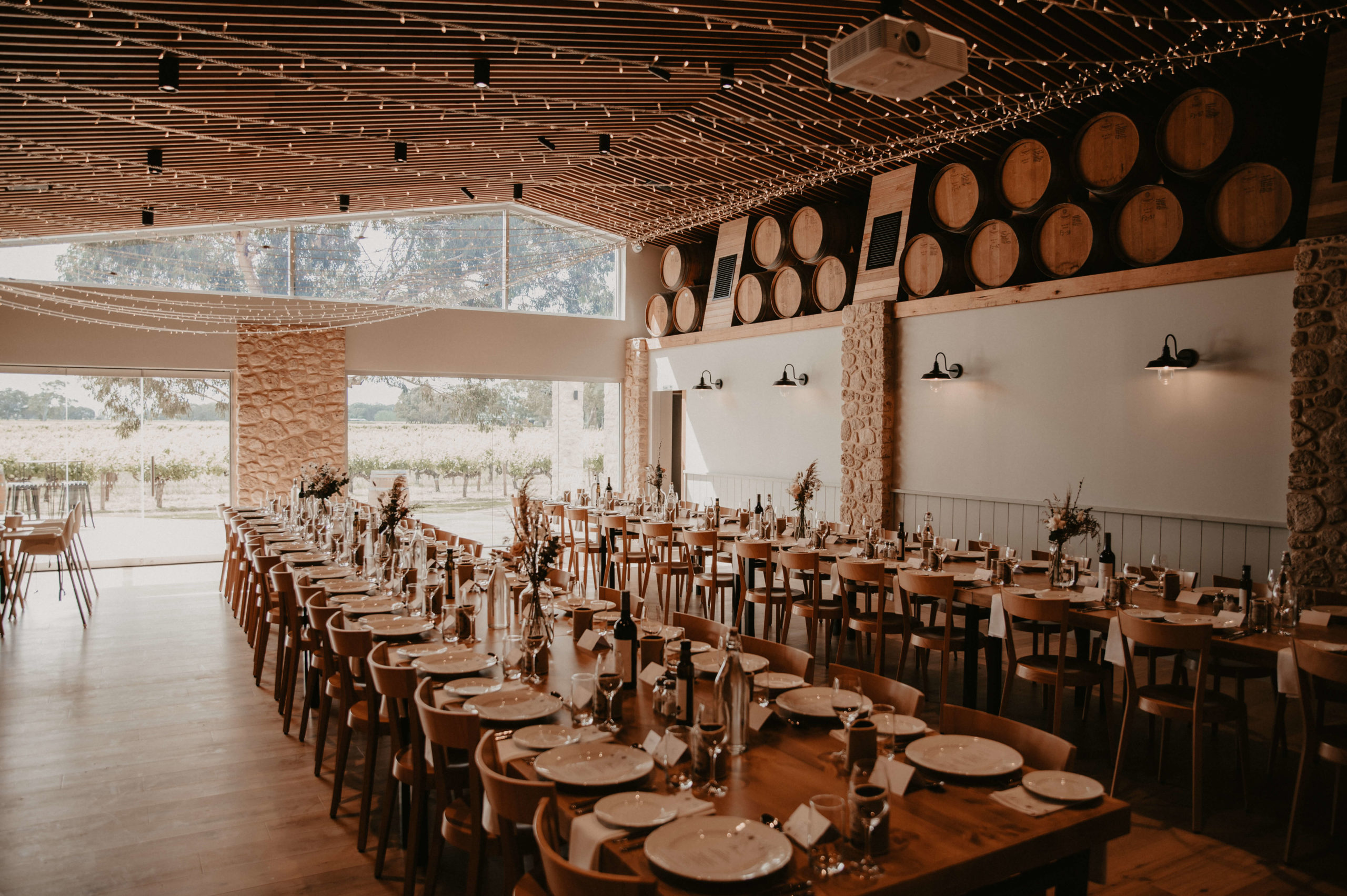 Lake Breeze Wines Langhorne Creek Wedding Venue suitable for ceremony and receptions with indoor and outdoor space for marquees on the Fleurieu Peninsula.