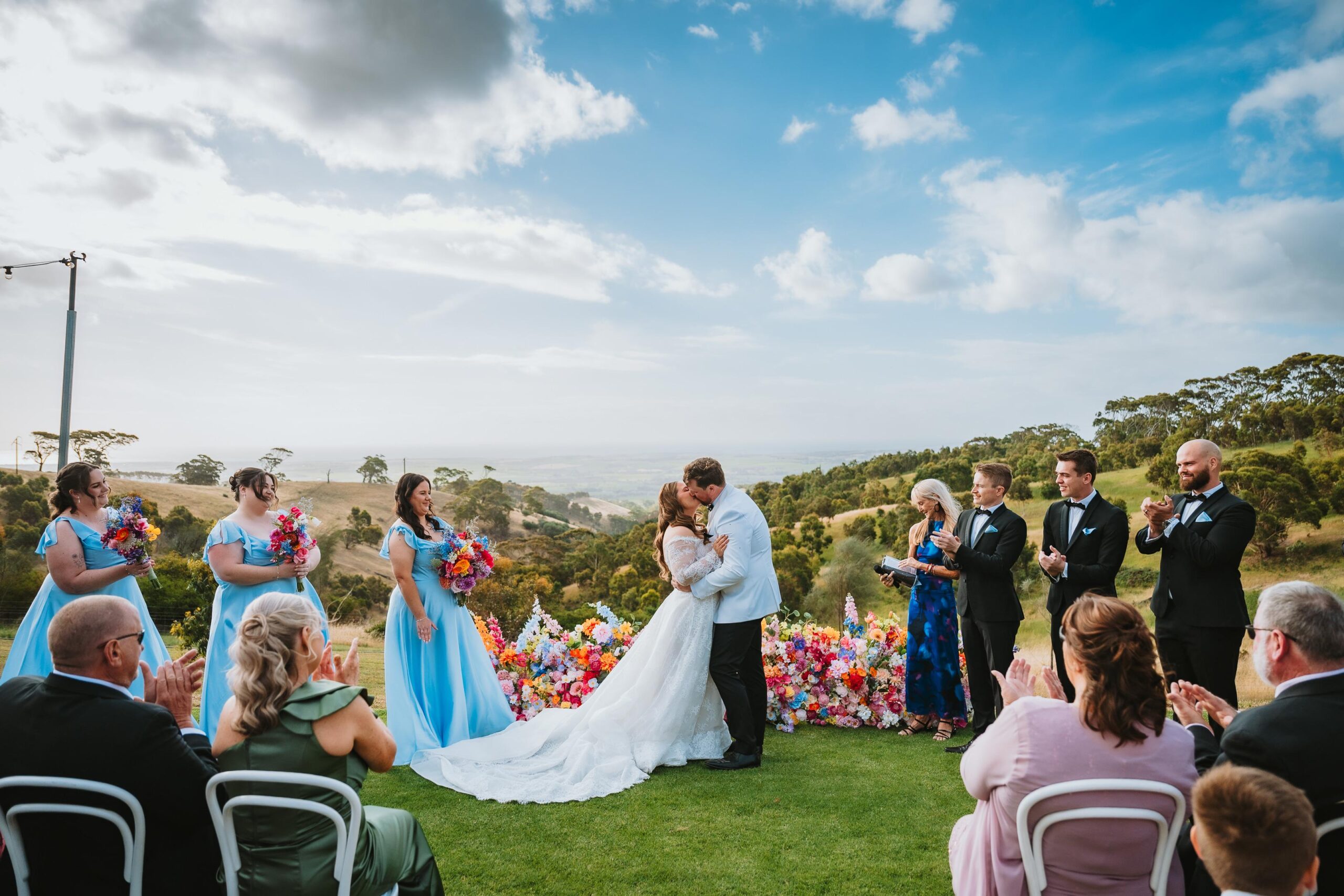 Perched on top of Willunga Hill, Mullawirra is a country dry-hire venue in the Fleurieu Peninsula with stunning 180-degree views, and only 5 minutes to McLaren Vale.