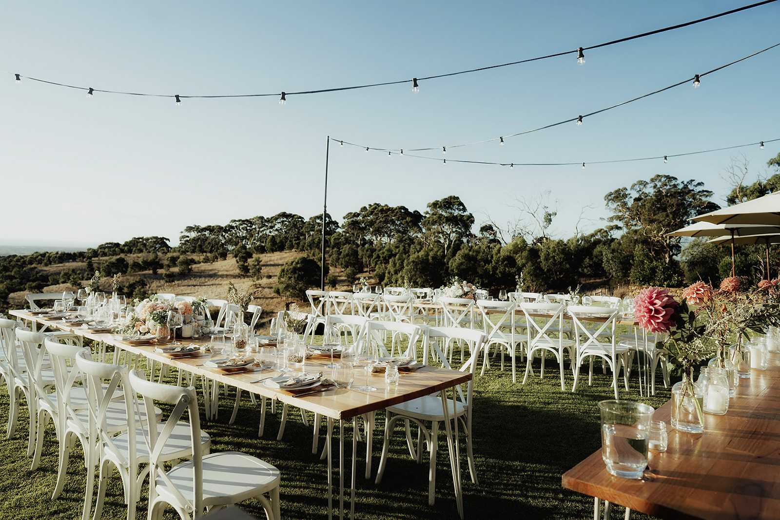 Perched on top of Willunga Hill, Mullawirra is a country dry-hire venue in the Fleurieu Peninsula with stunning 180-degree views, and only 5 minutes to McLaren Vale.