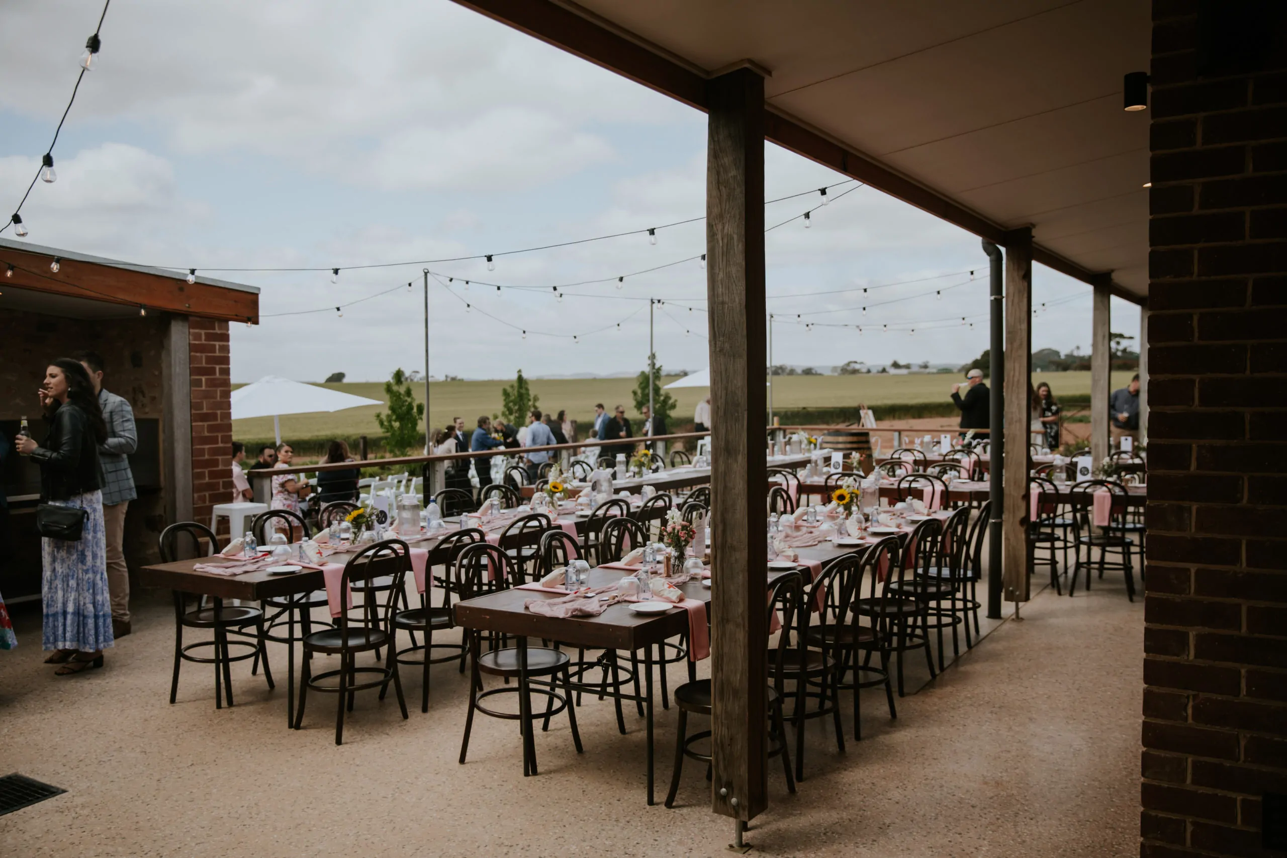 Barns of Freeling, Barossa Valley Barn, Event and Wedding Venue offering a beautiful indoor and outdoor spaces for ceremony and reception. All fully flexible in both catering and drinks.