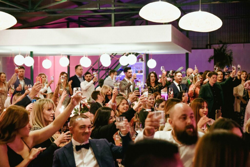 Jackson Square is a newly refurbished warehouse space just minutes from the Adelaide CBD, with urban industrial style meets vibrant New Orleans carnival vibes, now taking bookings for wedding receptions and ceremonies.