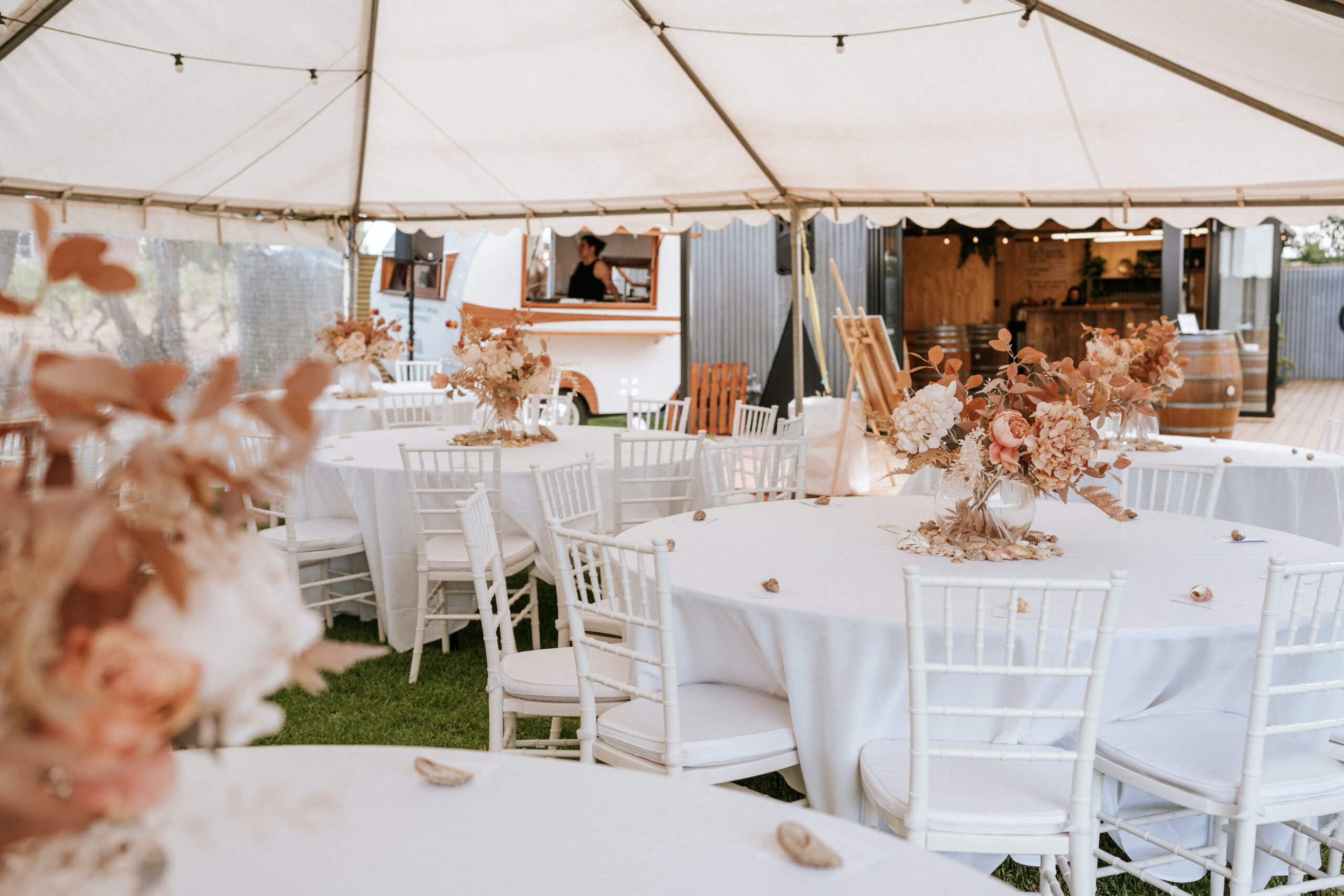 Set amongst the vines and olive orchards of Fleurieu Peninsula’s beautiful McLaren Vale, Hastwell & Lightfoot is a relaxed and flexible venue for weddings and functions, with room for a marquee and accommodation.