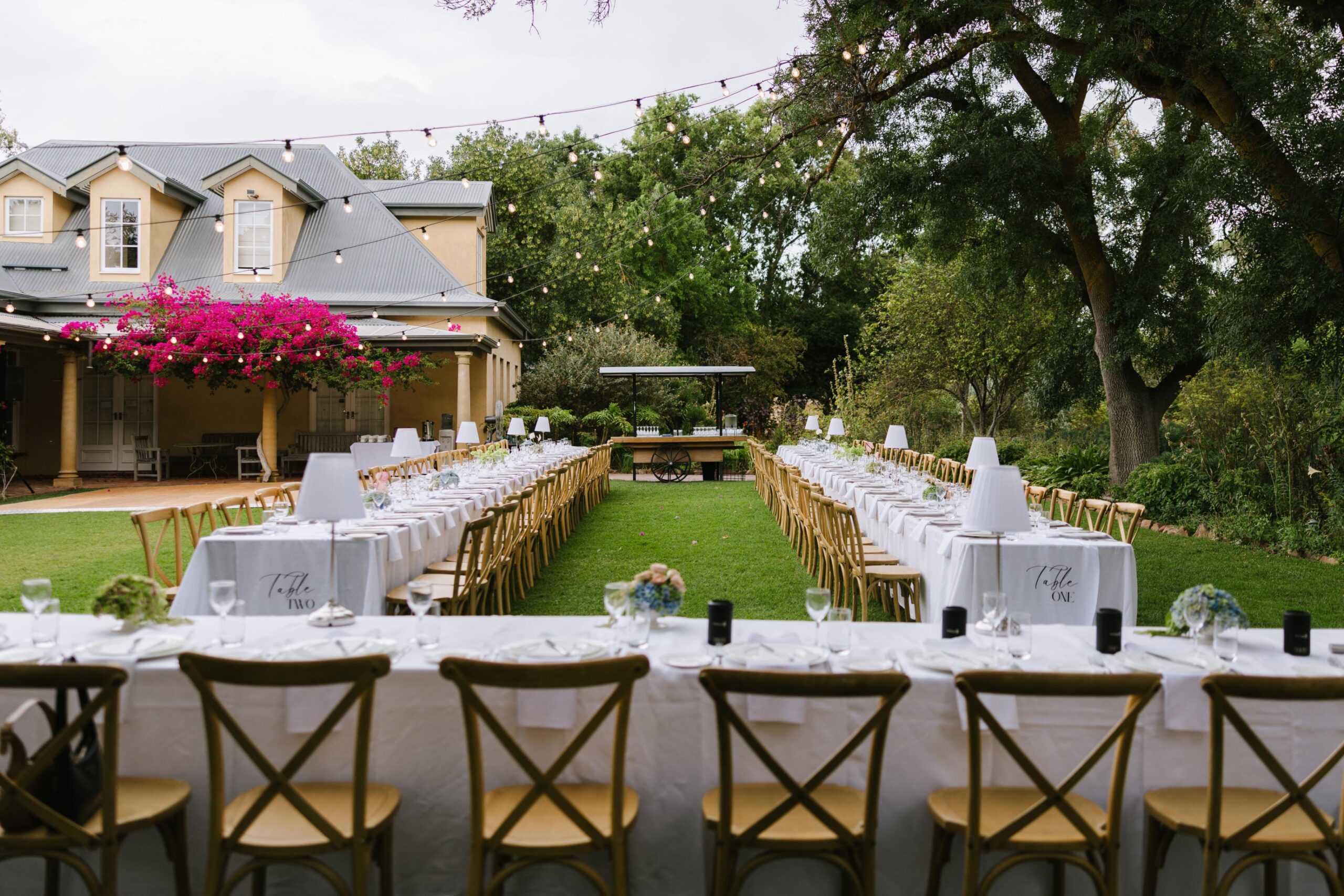 Al Ru Farm is a green sanctuary in the Adelaide Hills and considered one of the most popular garden wedding venues in South Australia, offering multiple function spaces, flexible beverages and onsite accommodation.