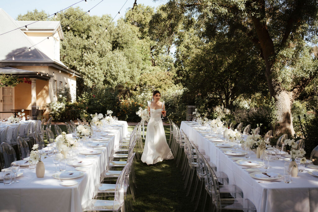 Al Ru Farm is a green sanctuary in the Adelaide Hills and considered one of the most popular garden wedding venues in South Australia, offering multiple function spaces, flexible beverages and onsite accommodation.