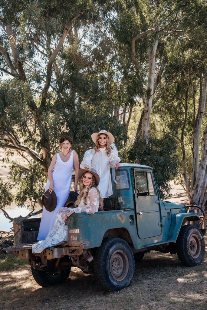 Fleurieu in the Flinders styled bridal shoot by Tipi Lane, She Sews and Liv Sienne - Wilmington, Flinders Ranges