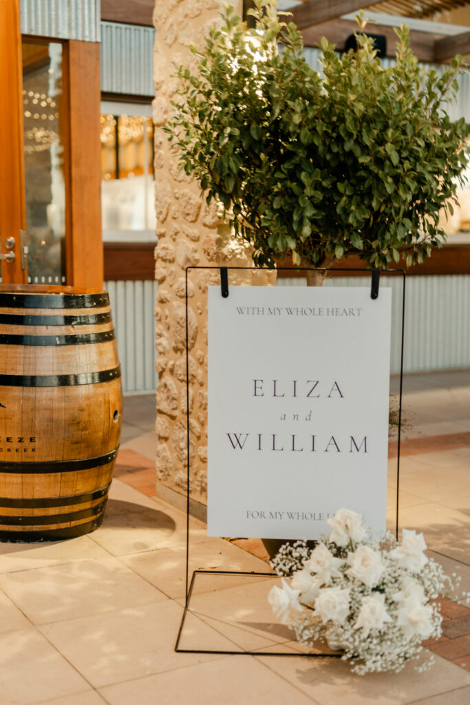 Lake Breeze Wines Langhorne Creek Wedding Venue suitable for ceremony and receptions with indoor and outdoor space for marquees on the Fleurieu Peninsula.