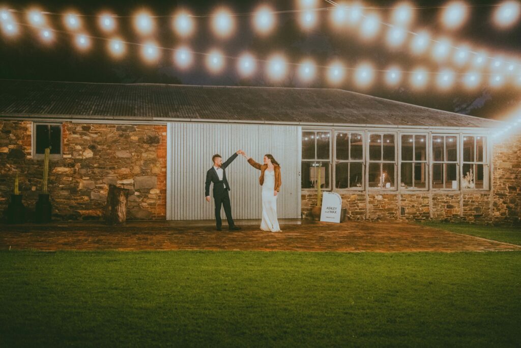 Stoney Creek Estate is a dry-hire venue located 45 minutes from Adelaide, just 4 minutes from Strathalbyn in the lush bushland of the Fleurieu Peninsula, featuring a stunning stone barn function space, accommodation on site and flexible beverages and catering.