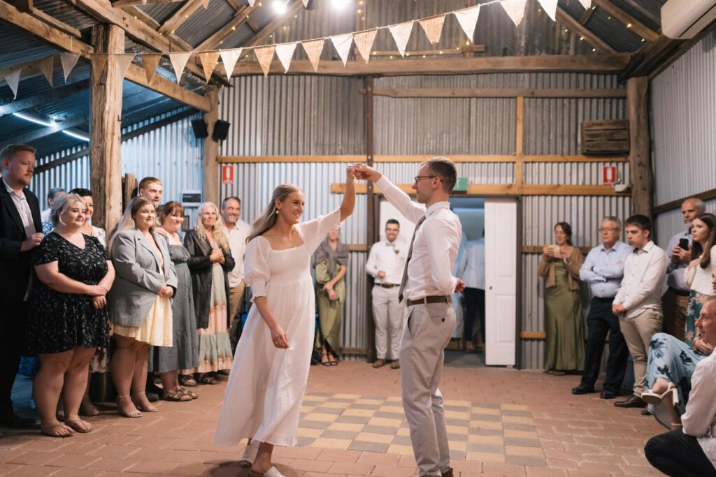 Nestled in the scenic Adelaide Hills, The Liebelt Farm is a historic dry-hire property near Littlehampton that provides couples with a peaceful backdrop for their country wedding.
