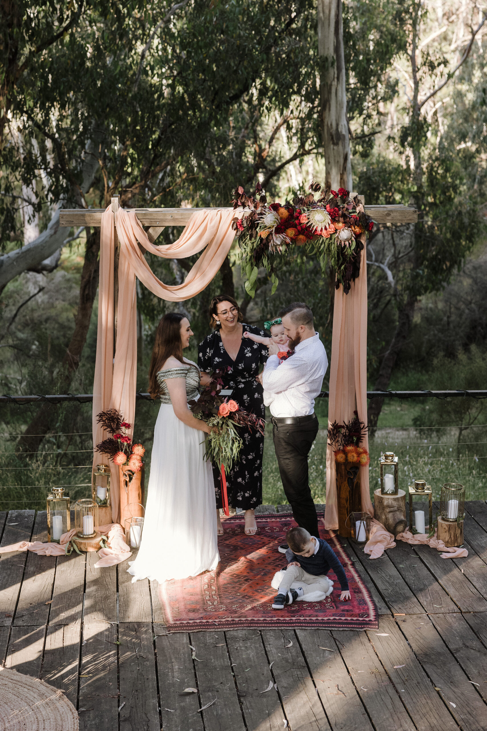 Sinclair's Gully Winery, Wedding Venue in the Adelaide Hills offering flexibility for catering, beverages and a casual woodland style feel only 20 minutes from the Adelaide CBD.