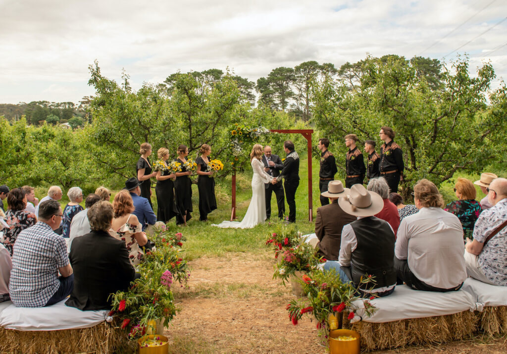 M&R Real Wedding - Paracombe Perry Adelaide Hills Pear Orchid and Cellar Door now offering weddings. Just 15 minutes from Tea Tree Gully in South Australia this rustic venue is ideal for unique and relaxed couples
