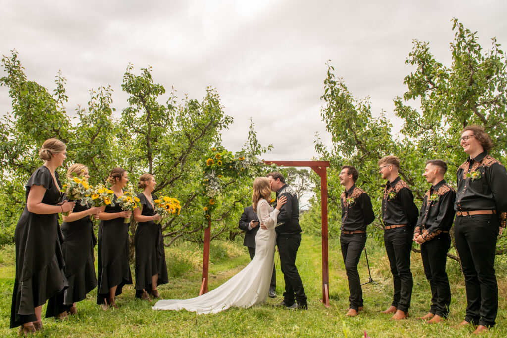 M&R Real Wedding - Paracombe Perry Adelaide Hills Pear Orchid and Cellar Door now offering weddings. Just 15 minutes from Tea Tree Gully in South Australia this rustic venue is ideal for unique and relaxed couples