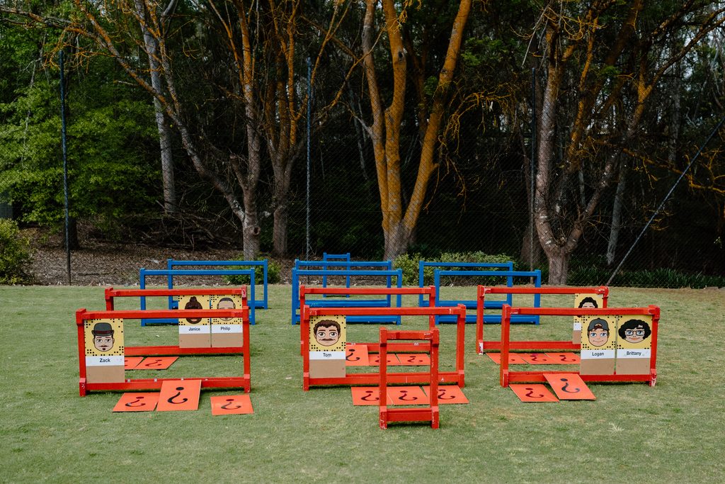 LAWN GAMES - Glen Lea Homestead, Historic Dry Hire Wedding Venue in the Adelaide Hills. A rustic farm setting now available for ceremonies and receptions.