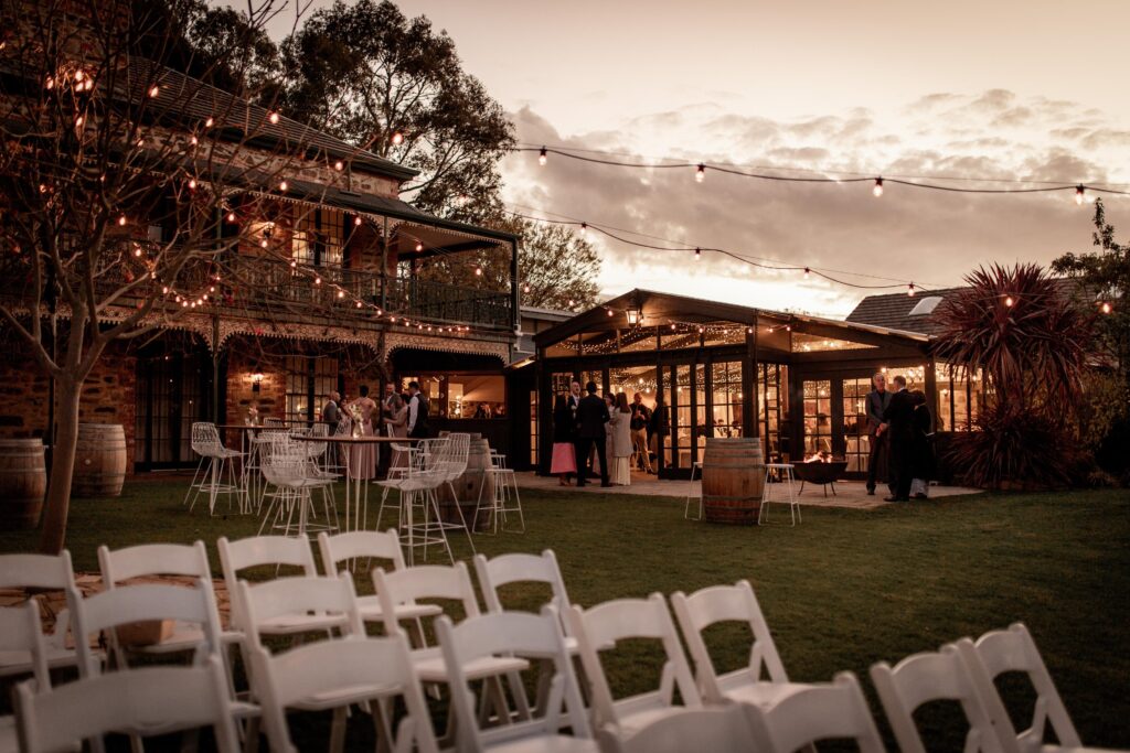 One of the first bespoke Adelaide Hills wedding venues, Hazelmere Homestead is a private estate with 3 acres of stunning gardens which surround their magnificent heritage homestead, pavilion events space and boutique accommodation.