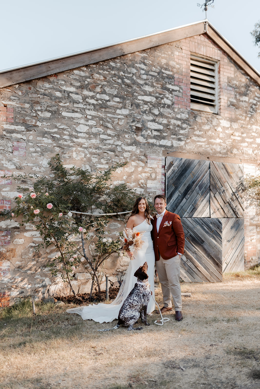 A unique and captivating Adelaide Hills wedding venue nestled on the site of an old copper smelter, The Brae Dawesley is a flexible dry-hire property offering elopements through to large celebrations and onsite accommodation for the couple.