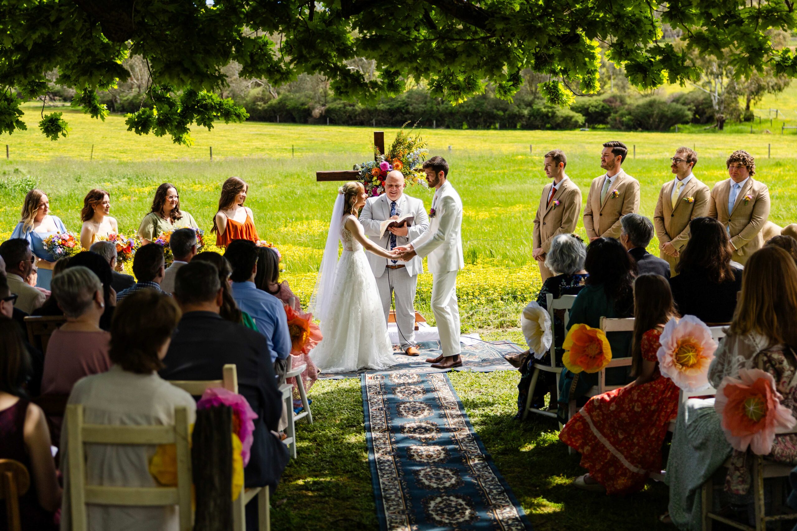 Nestled in the scenic Adelaide Hills, The Liebelt Farm is a historic dry-hire property near Littlehampton that provides couples with a peaceful backdrop for their country wedding.