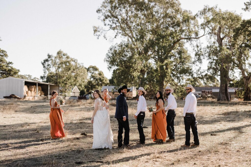 Nestled in the scenic Adelaide Hills, The Liebelt Farm is a historic dry-hire property near Littlehampton that provides couples with a peaceful backdrop for their country wedding.