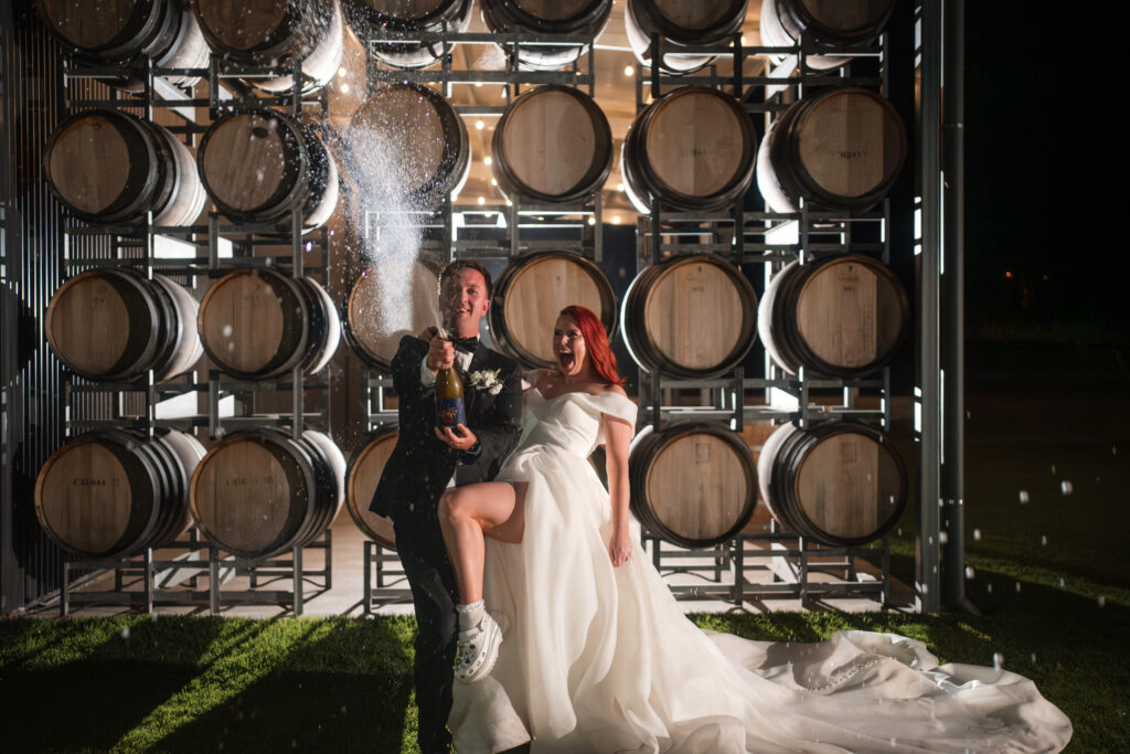Set amongst the vines and olive orchards of Fleurieu Peninsula’s beautiful McLaren Vale, Hastwell & Lightfoot is a relaxed and flexible venue for weddings and functions, with room for a marquee and accommodation.