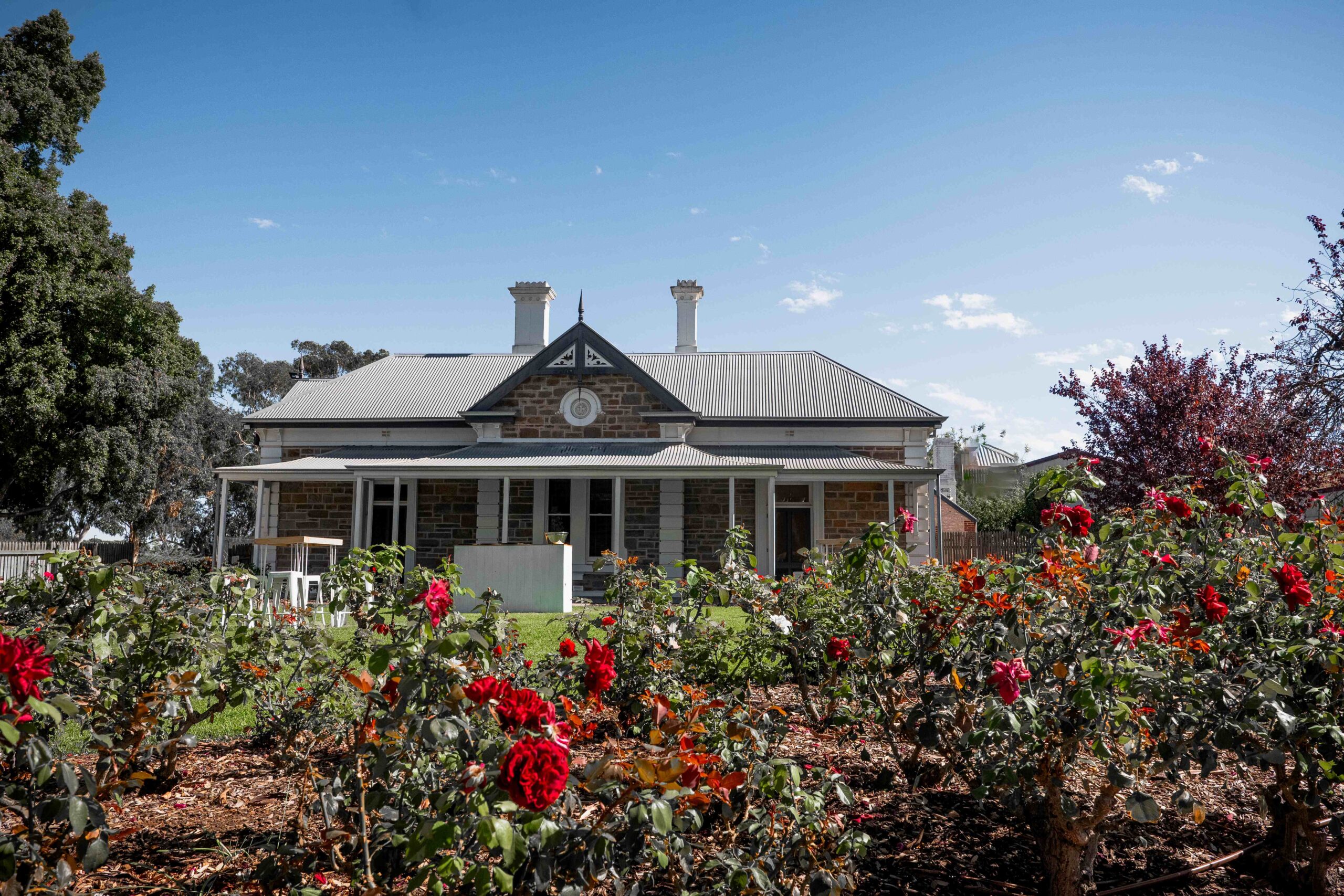 Saltram Wine Estate is a historic Barossa winery wedding venue with premium wines, no noise limits, late licence, and stunning indoor and outdoor spaces for a beautiful celebration of love.