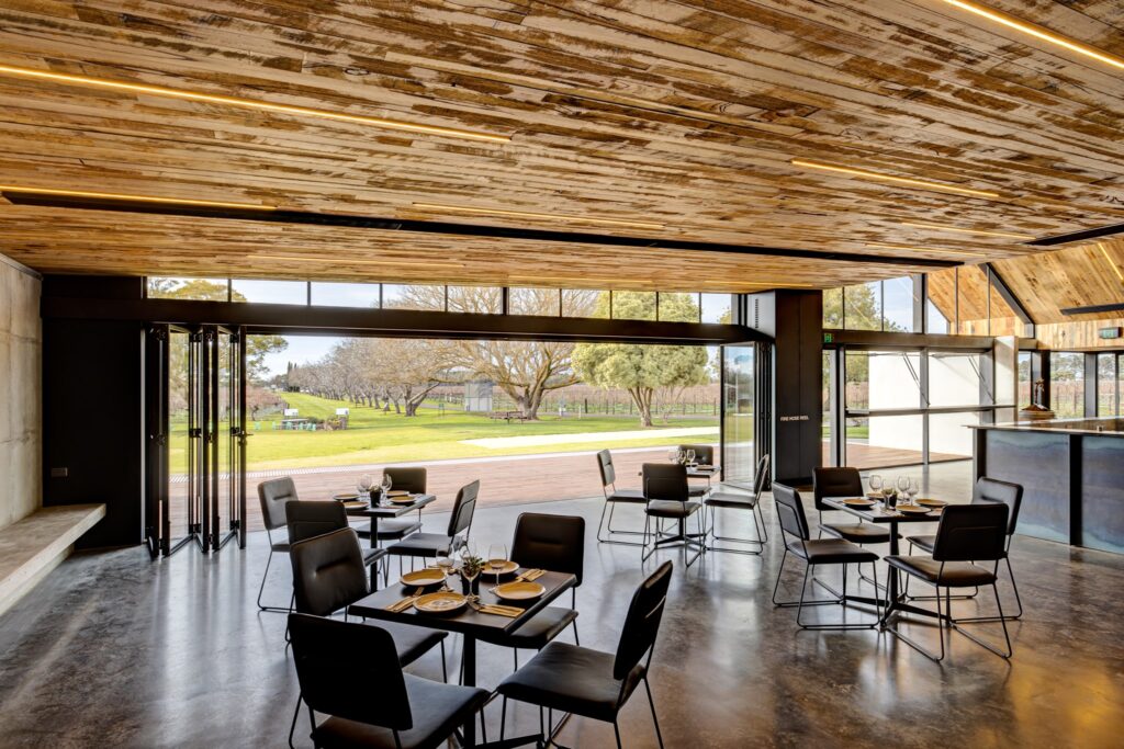 A Limestone Coast wedding venue sitting proudly amongst the vines and terra rossa soil of the world-renowned Coonawarra wine region, Brand’s Laira is a historic winery with a striking modern cellar door, that provides a captivating backdrop for private events and celebrations of love.