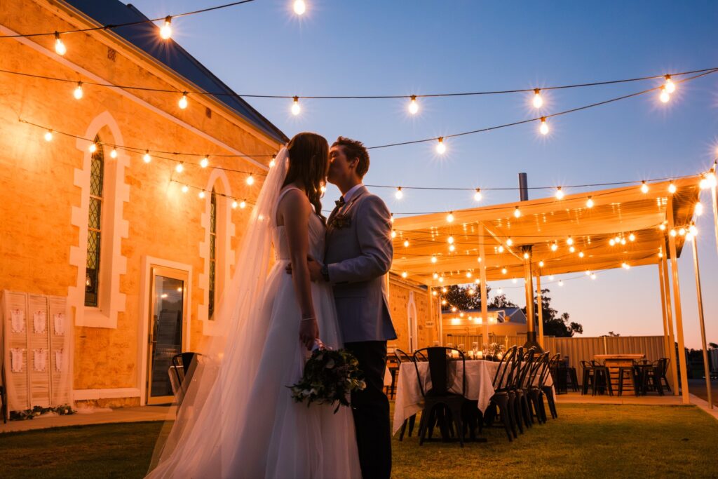 Australia’s only church brewery, and now a unique wedding venue, Little Blessings Brewing is a flexible venue in Laura that combines historic character with a relaxed country atmosphere.