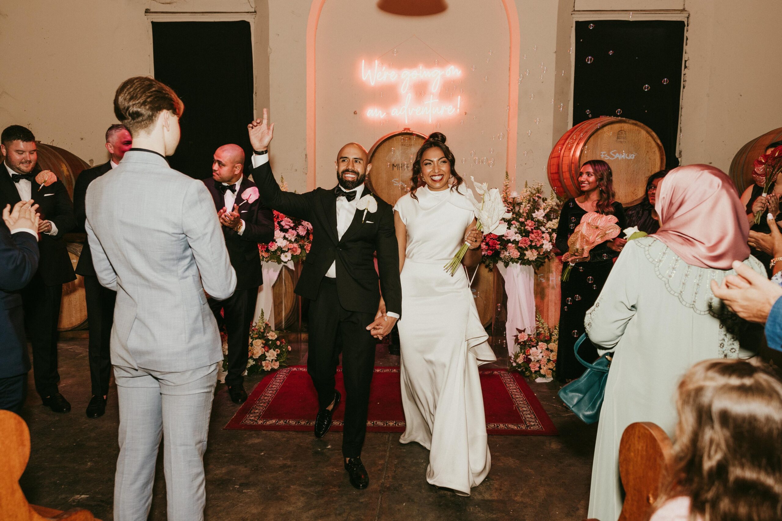 An urban winery wedding venue in a heritage 1852 church. Home to Delinquente Wines, Oddio offers blank canvas vibes, flexible catering & a leafy courtyard in Bowden, Adelaide.