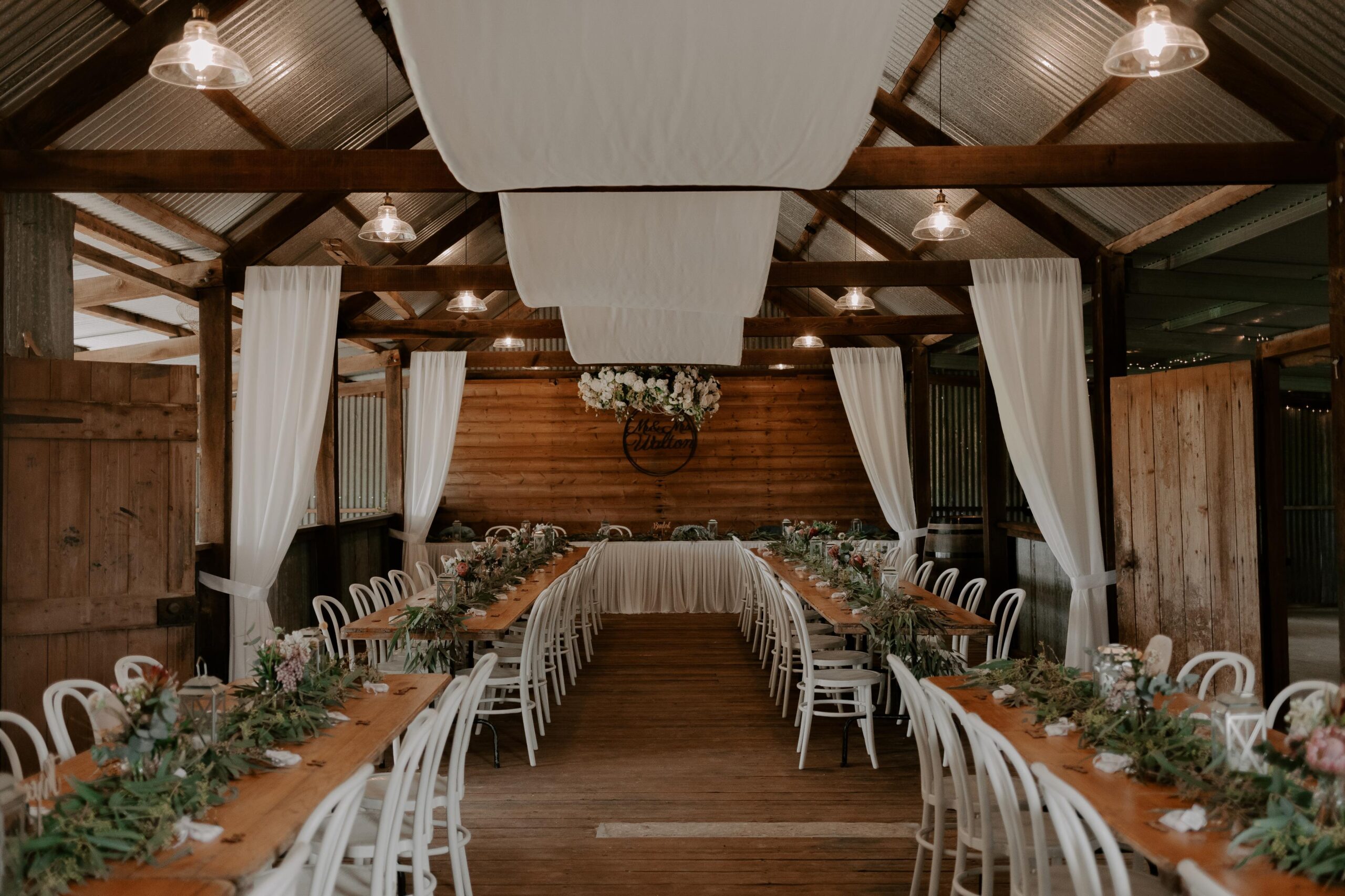 An authentic country wedding venue in Callington, Thiele Vale offers total privacy, dry-hire flexibility and rustic charm across 60-acres of Adelaide Hills countryside.