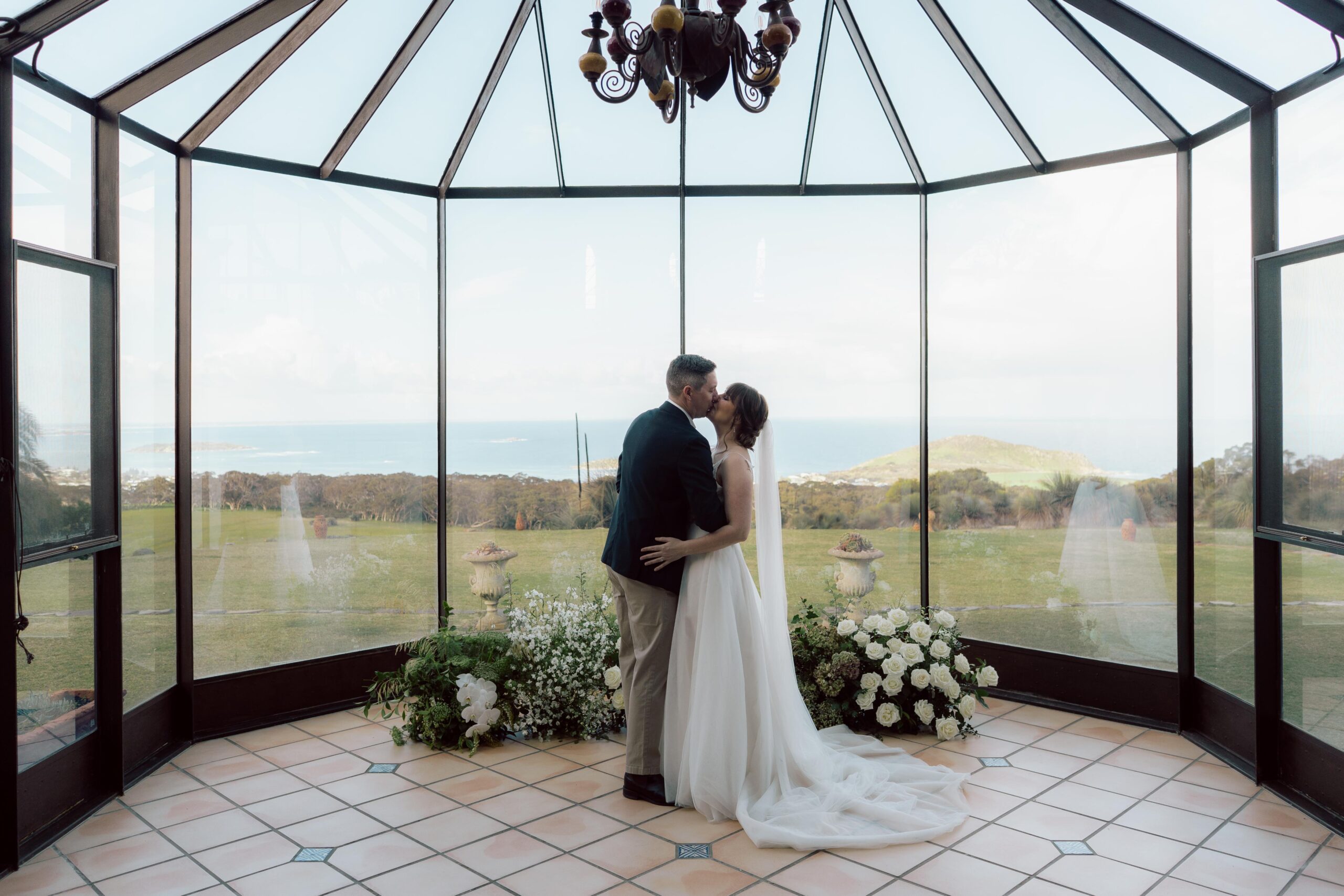 Casa Del Mar is a coastal Fleurieu Peninsula estate in Waitpinga, offering ocean views, Mediterranean-inspired accommodation and private open-air weddings from elopements through to large celebrations.