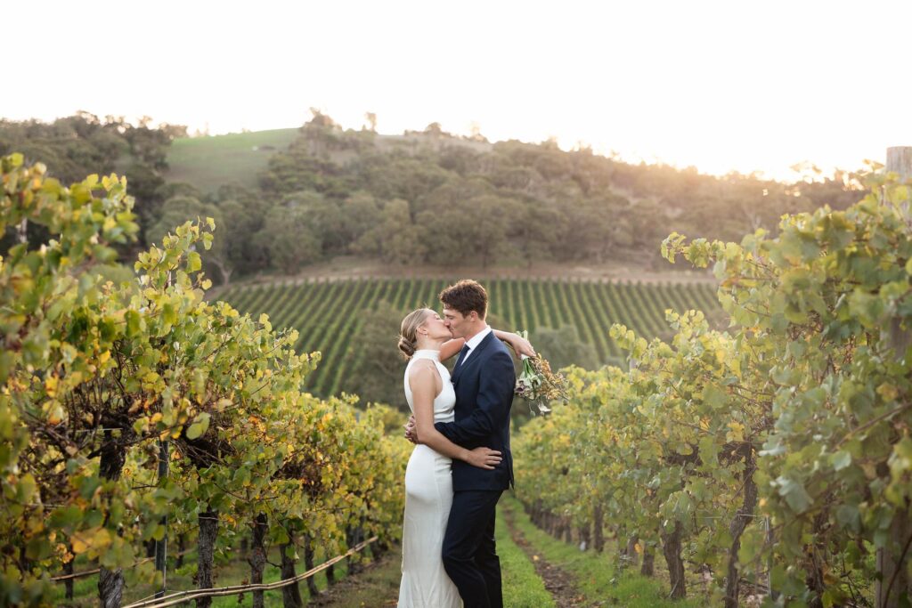Mylkappa Wines is a hidden gem tucked away in Birdwood, Adelaide Hills. A family-run vineyard venue with stunning elevated views, native bushland, fun hedges and large palm trees.