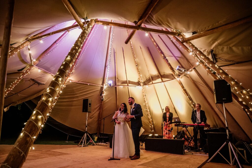 TIPI - Secret Horse Stud, Brin Farm, Wedding Venue located just around the corner from Clarendon, Kuitpo Forest and Kangarilla offering flexible spaces, BYO alcohol, catering and suppliers.